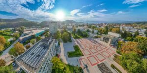 Bor Roman, titov trg elektrarne panorama m