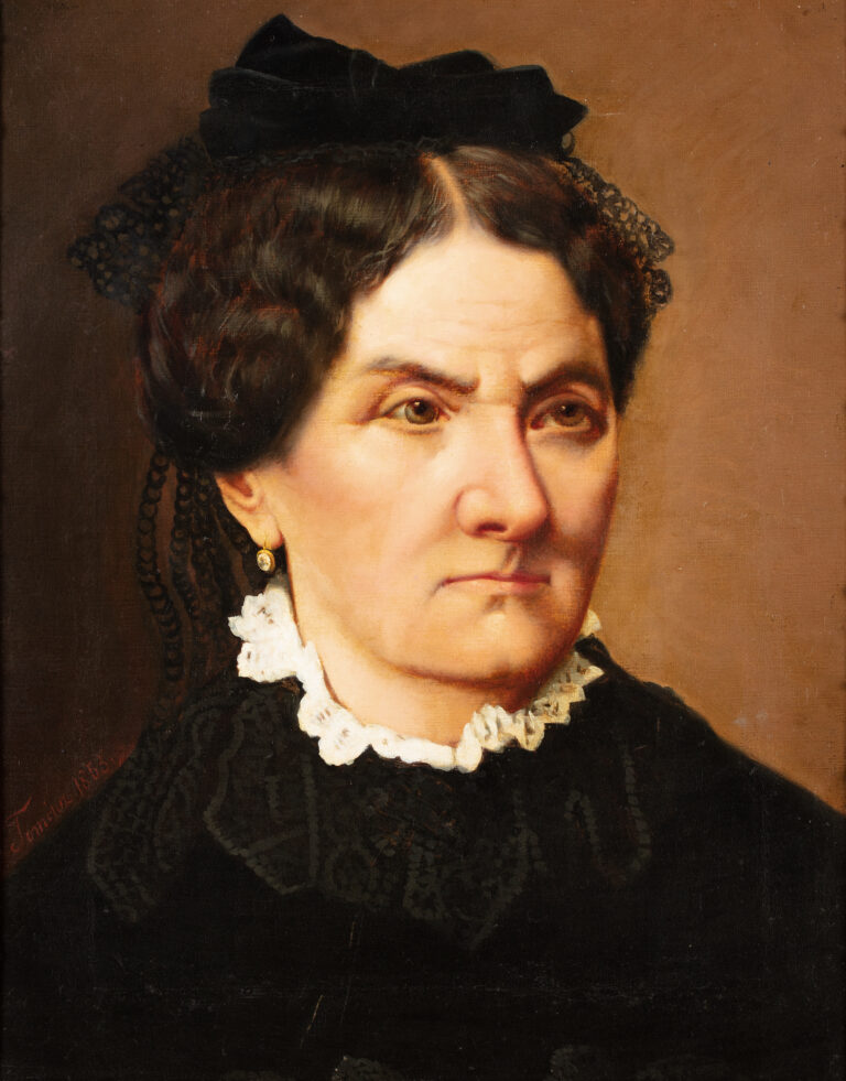 Odprtje razstave Iz depoja Galerije Velenje_Jožef Tominc, Portret ženske inv